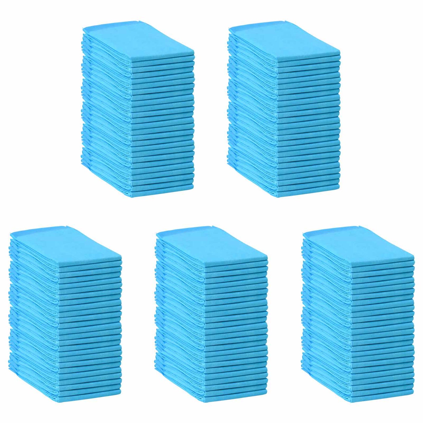 Trainingspad voor Huisdieren 300 pcs Blauw en Wit 120 x 80 cm