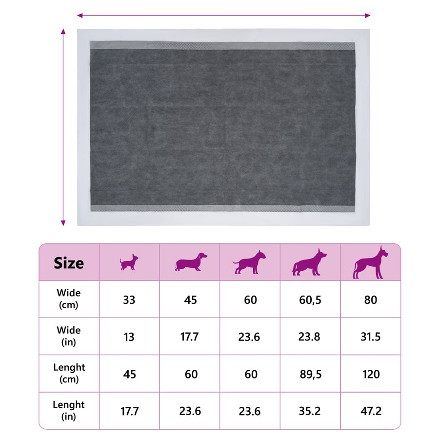 Trainingspad voor Huisdieren Effen 50 pcs 60 x 60 cm