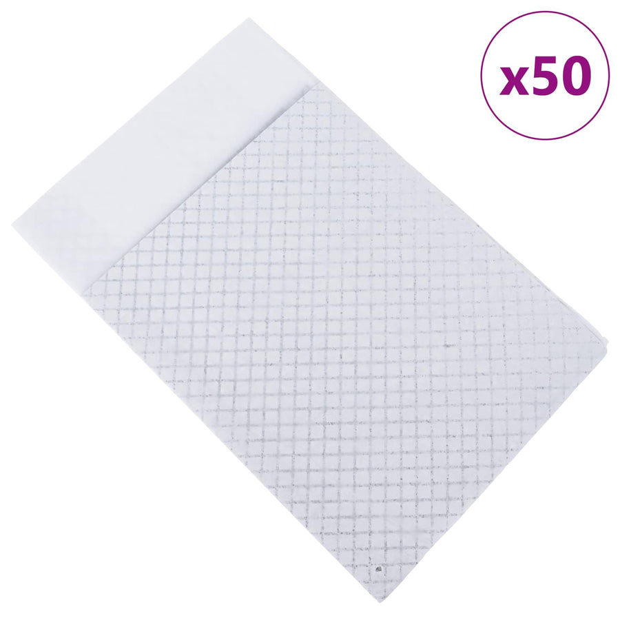 Trainingspad voor Huisdieren Effen 50 pcs 90 x 60 cm
