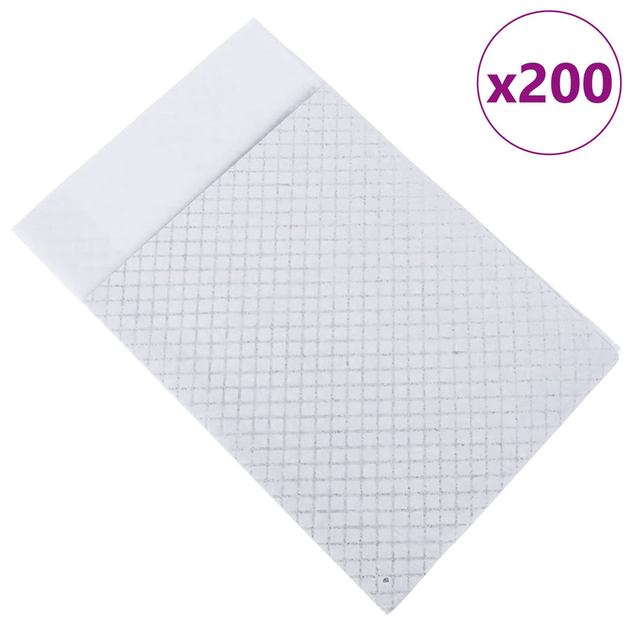 Trainingspad voor Huisdieren Effen 200 pcs 90 x 60 cm