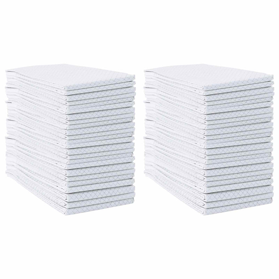 Trainingspad voor Huisdieren Effen 50 pcs 120 x 80 cm