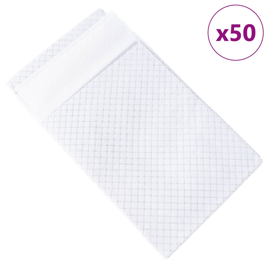 Trainingspad voor Huisdieren Effen 50 pcs 120 x 80 cm