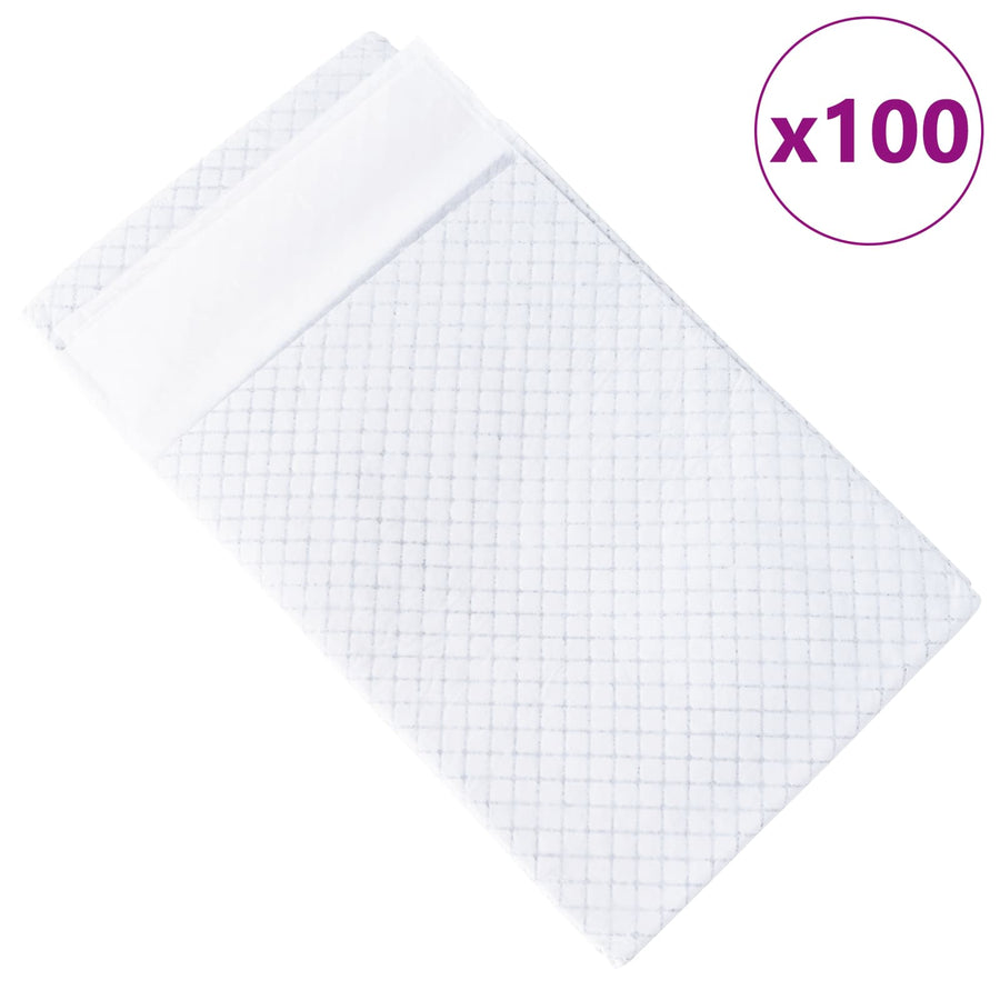 Trainingspad voor Huisdieren Effen 100 pcs 120 x 80 cm