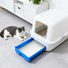 Non-woven fabric pet training pad 50 pcs Blue and White
