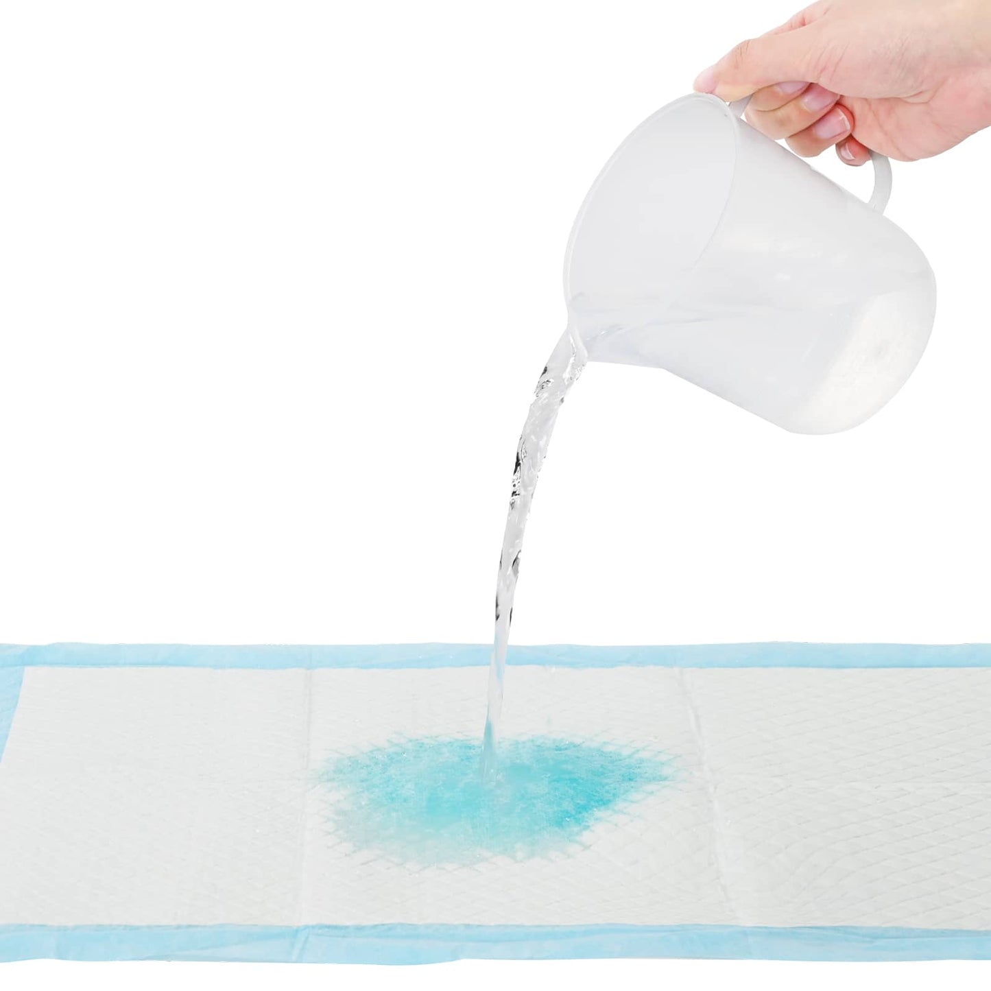 Trainingspad voor Huisdieren Effen 100 pcs 45 x 33 cm
