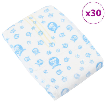 Wegwerphondendiensten Mannelijk 30 Pcs Wit M Mannelijk-S