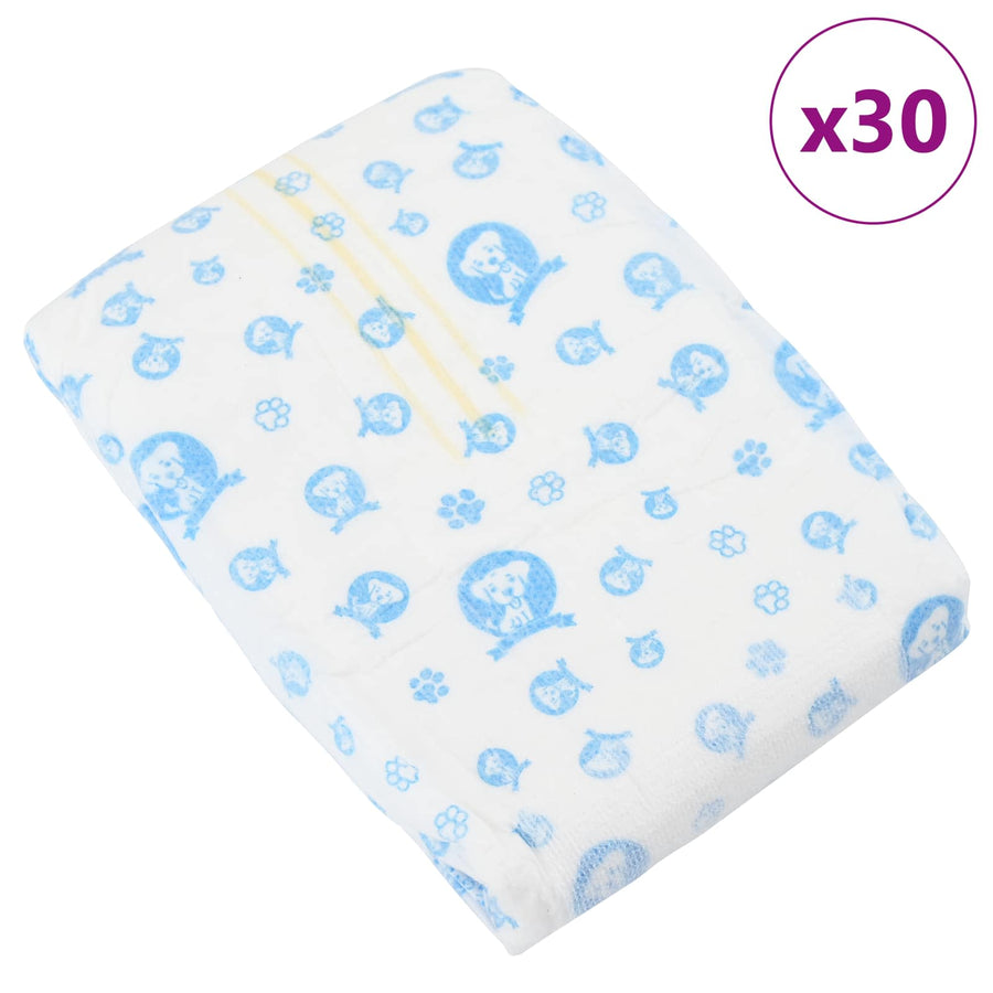 Wegwerphondendiensten Mannelijk 30 Pcs Wit Xl Mannelijk-L