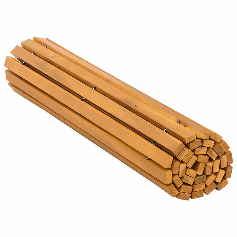Badmat Effen Bruin 100 x 60 cm Hout