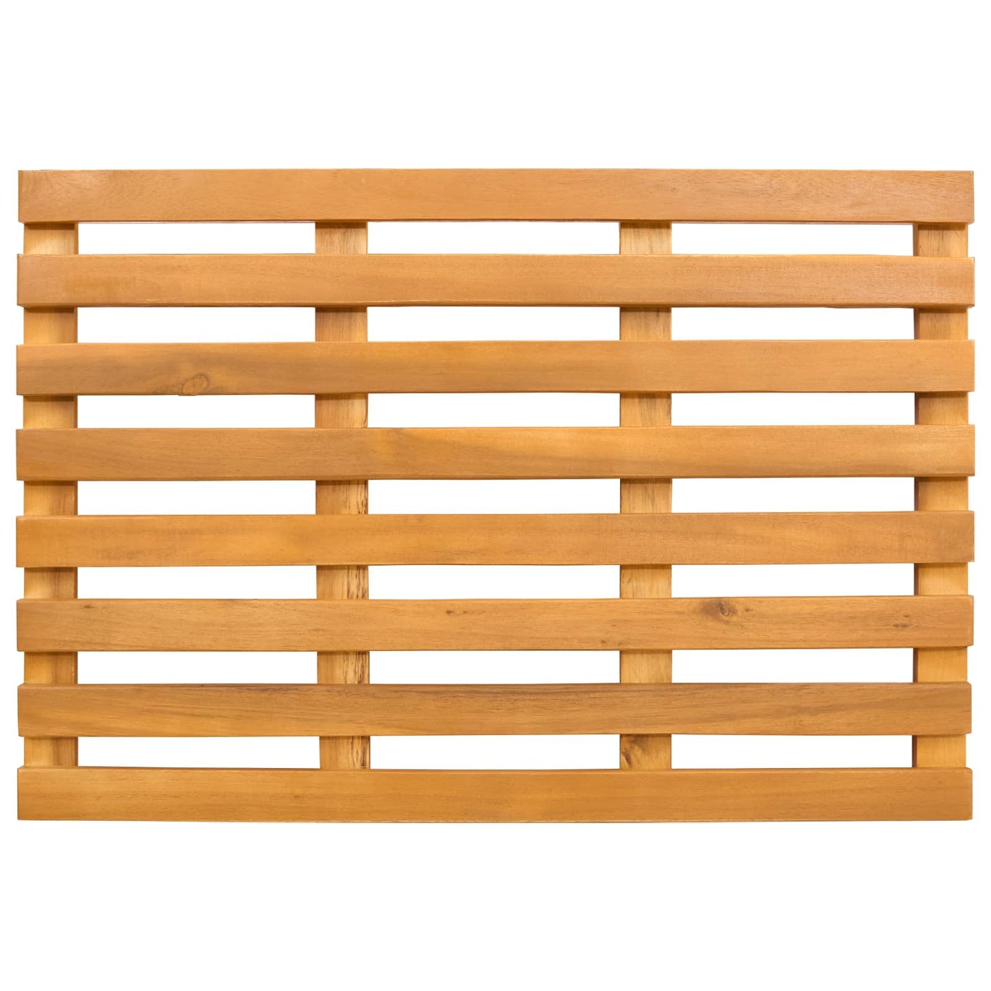 Badmat Effen Bruin 100 x 53 cm Hout
