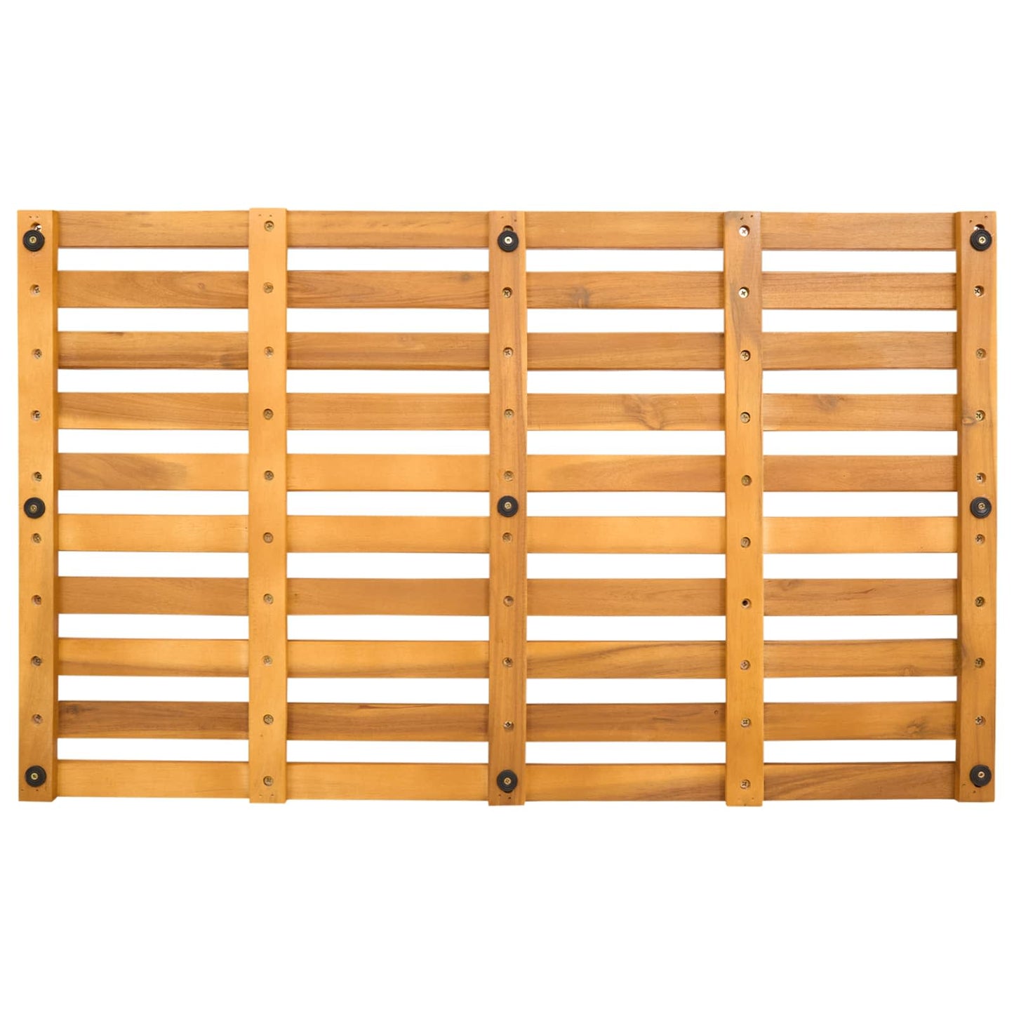Badmat Effen Bruin 100 x 53 cm Hout