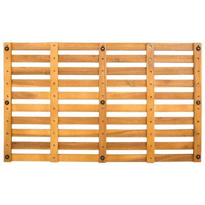 Badmat Effen Bruin 100 x 53 cm Hout