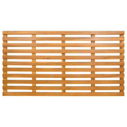 Badmat Effen Bruin 100 x 53 cm Hout