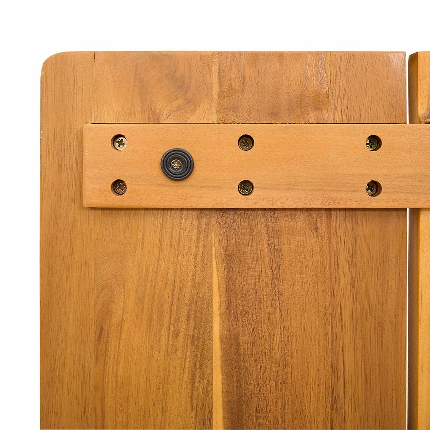 Badmat Effen Bruin 59 x 40 cm Hout