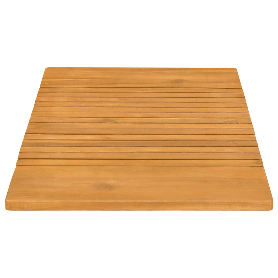 Badmat Effen Bruin 59 x 40 cm Hout
