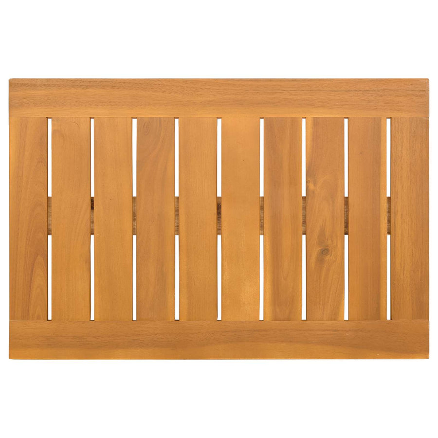 Badmat Effen Bruin 60 x 40 cm Hout