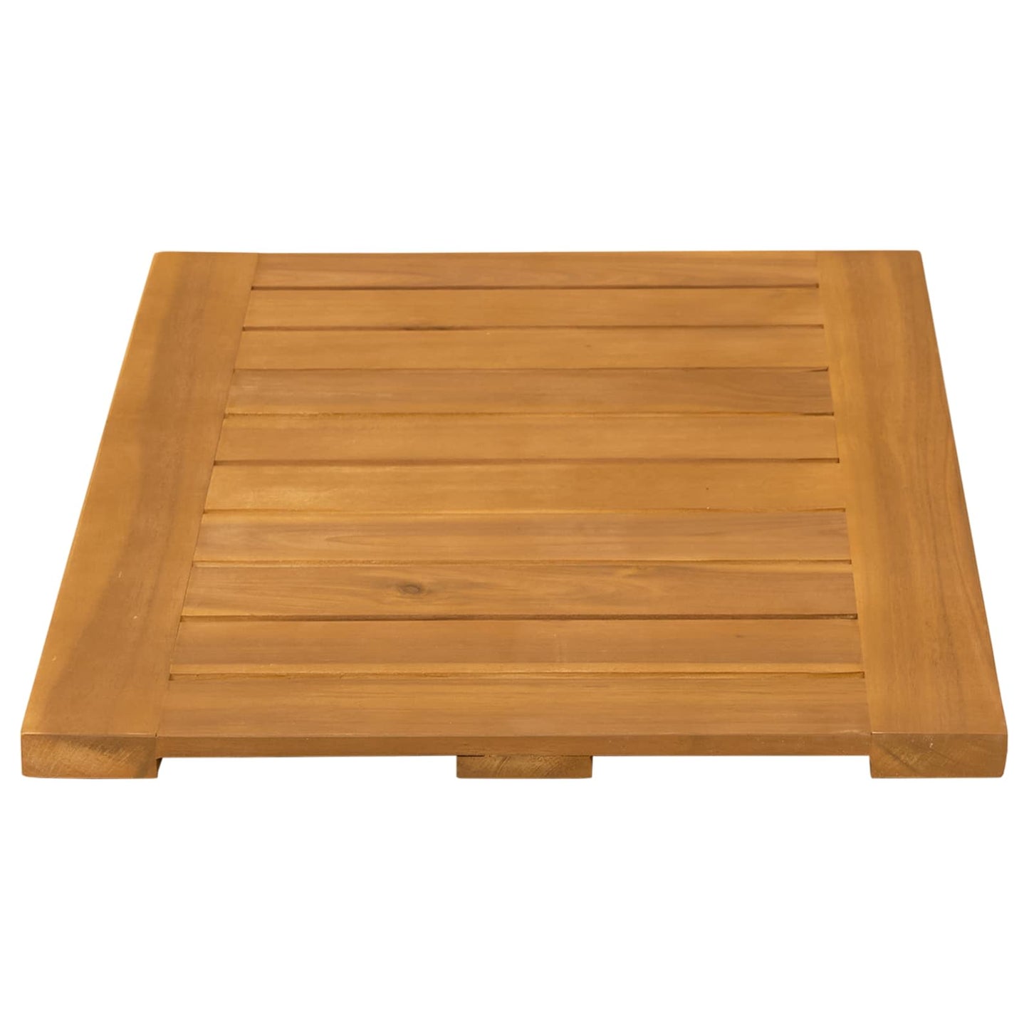 Badmat Effen Bruin 60 x 40 cm Hout