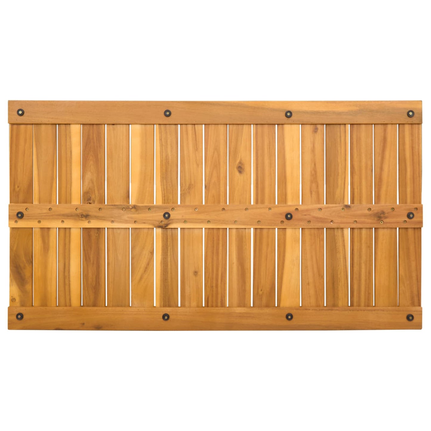 Badmat Effen Bruin 100 x 55 cm Hout