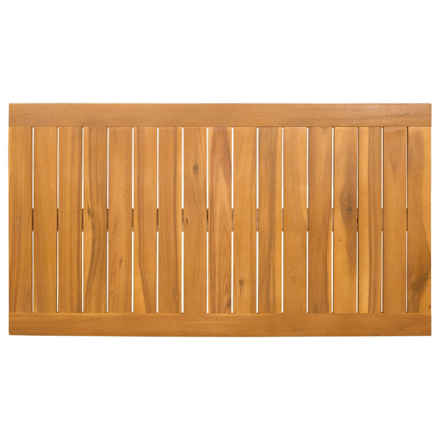 Badmat Effen Bruin 100 x 55 cm Hout