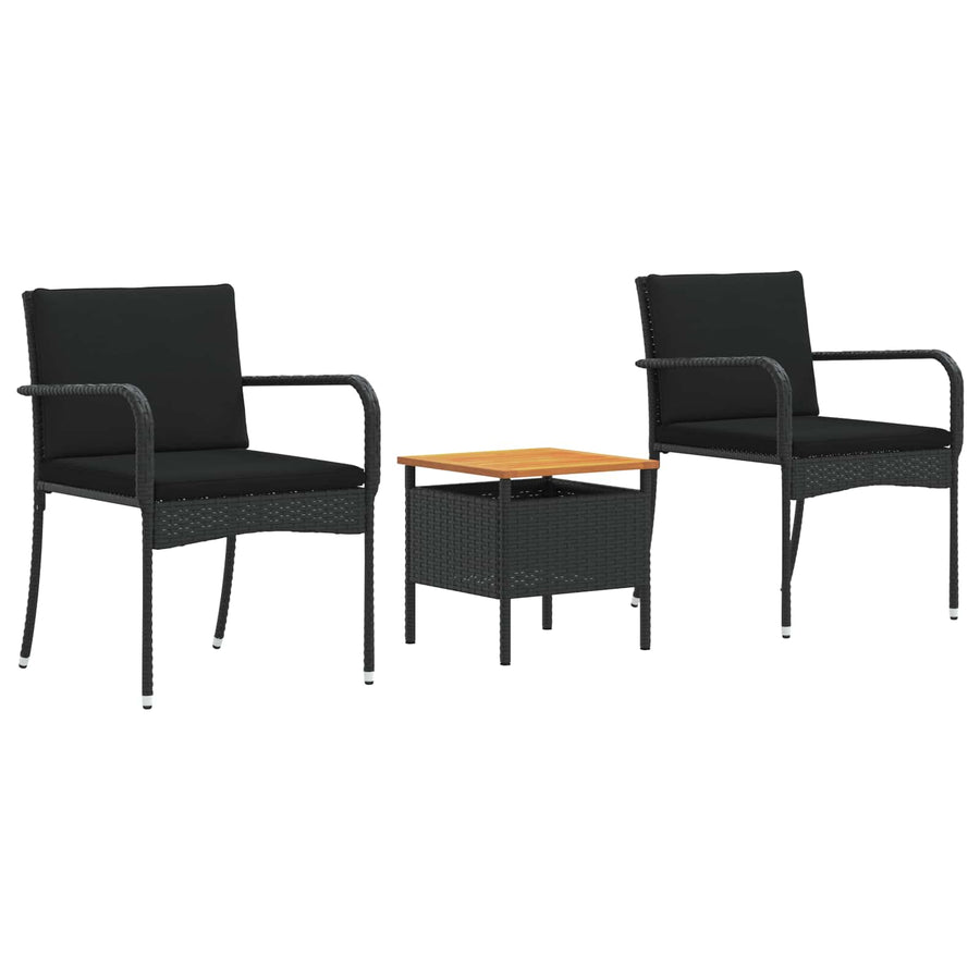 Tuin set met kussen staal
