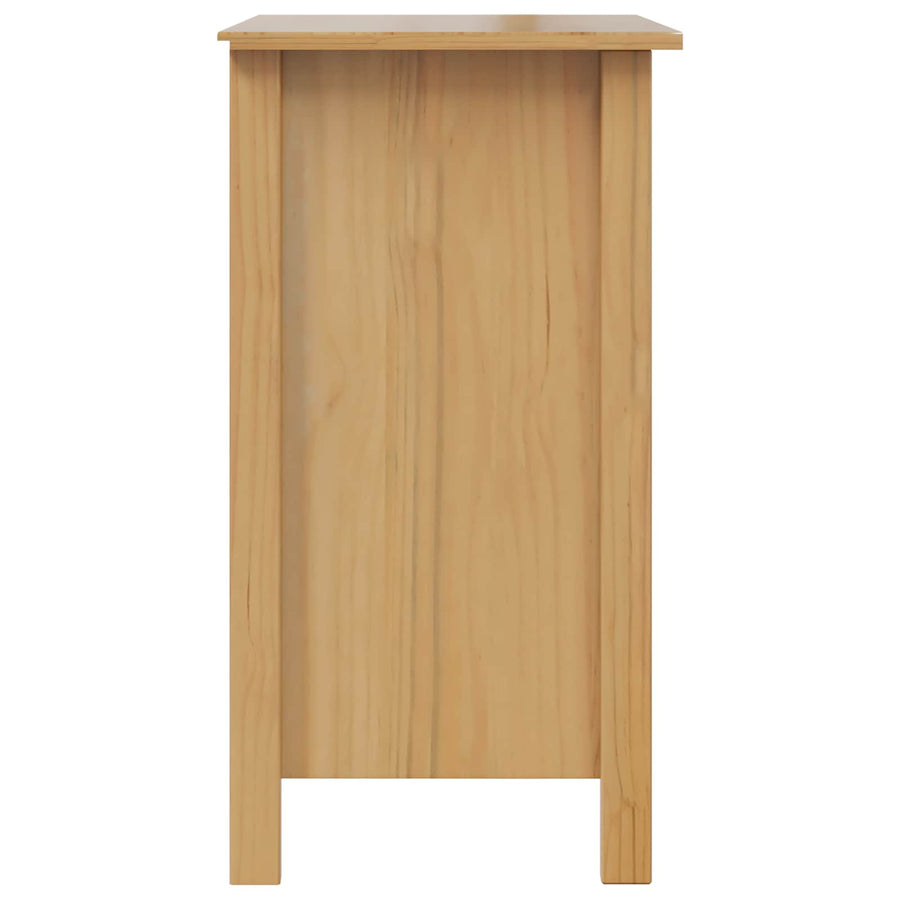 Nachtkastje Honingbruin 46 x 35 x 65 cm Massief Vurenhout