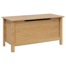 Opbergbox Honingbruin 90 x 40 x 45 cm Massief Vurenhout