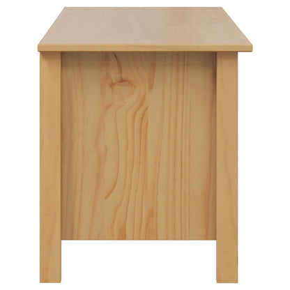 Opbergbox Honingbruin 90 x 40 x 45 cm Massief Vurenhout