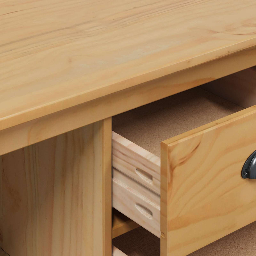 Dressoir HILL Honingbruin 154 x 40 x 80 cm Massief grenenhout
