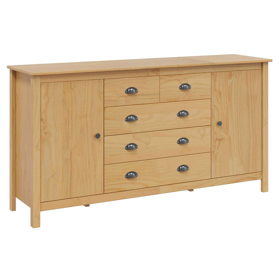 Dressoir HILL Honingbruin 154 x 40 x 80 cm Massief grenenhout
