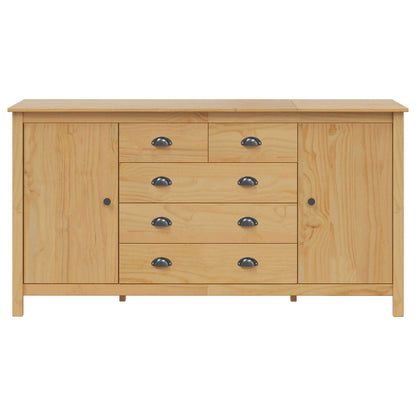 Dressoir HILL Honingbruin 154 x 40 x 80 cm Massief grenenhout