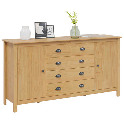 Dressoir HILL Honingbruin 154 x 40 x 80 cm Massief grenenhout