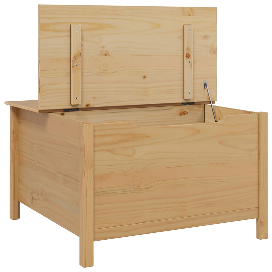 Salontafel Honingbruin 79.5 x 79.5 x 49 cm Massief Vurenhout