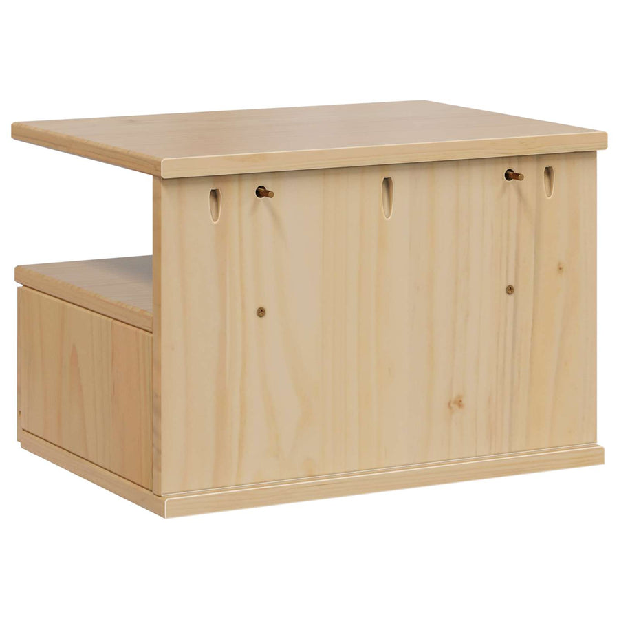 Nachtkastje Honingbruin 40 x 31 x 27 cm Massief Vurenhout