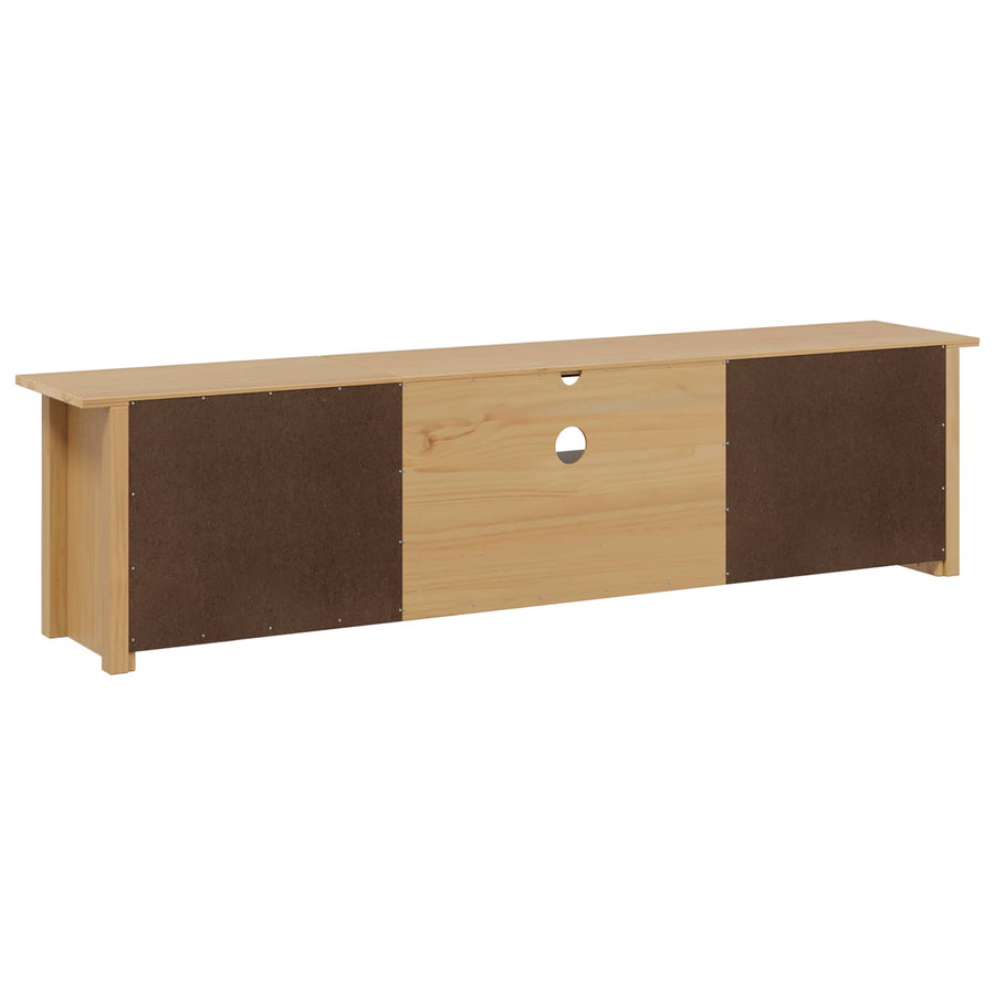 TV Rek HILL Honingbruin 158 x 40 x 39.5 cm Massief grenenhout