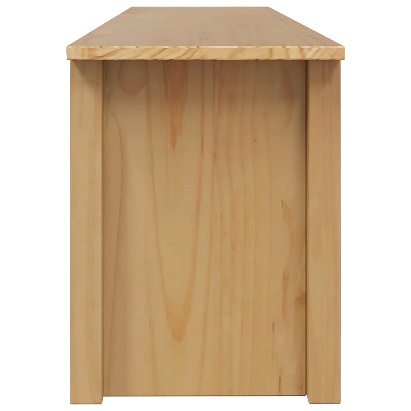 TV Rek HILL Honingbruin 158 x 40 x 39.5 cm Massief grenenhout