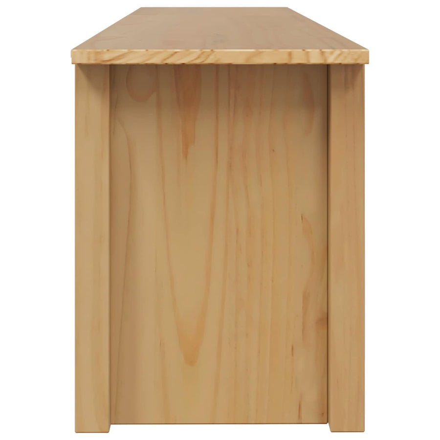 TV Rek HILL Honingbruin 158 x 40 x 39.5 cm Massief grenenhout