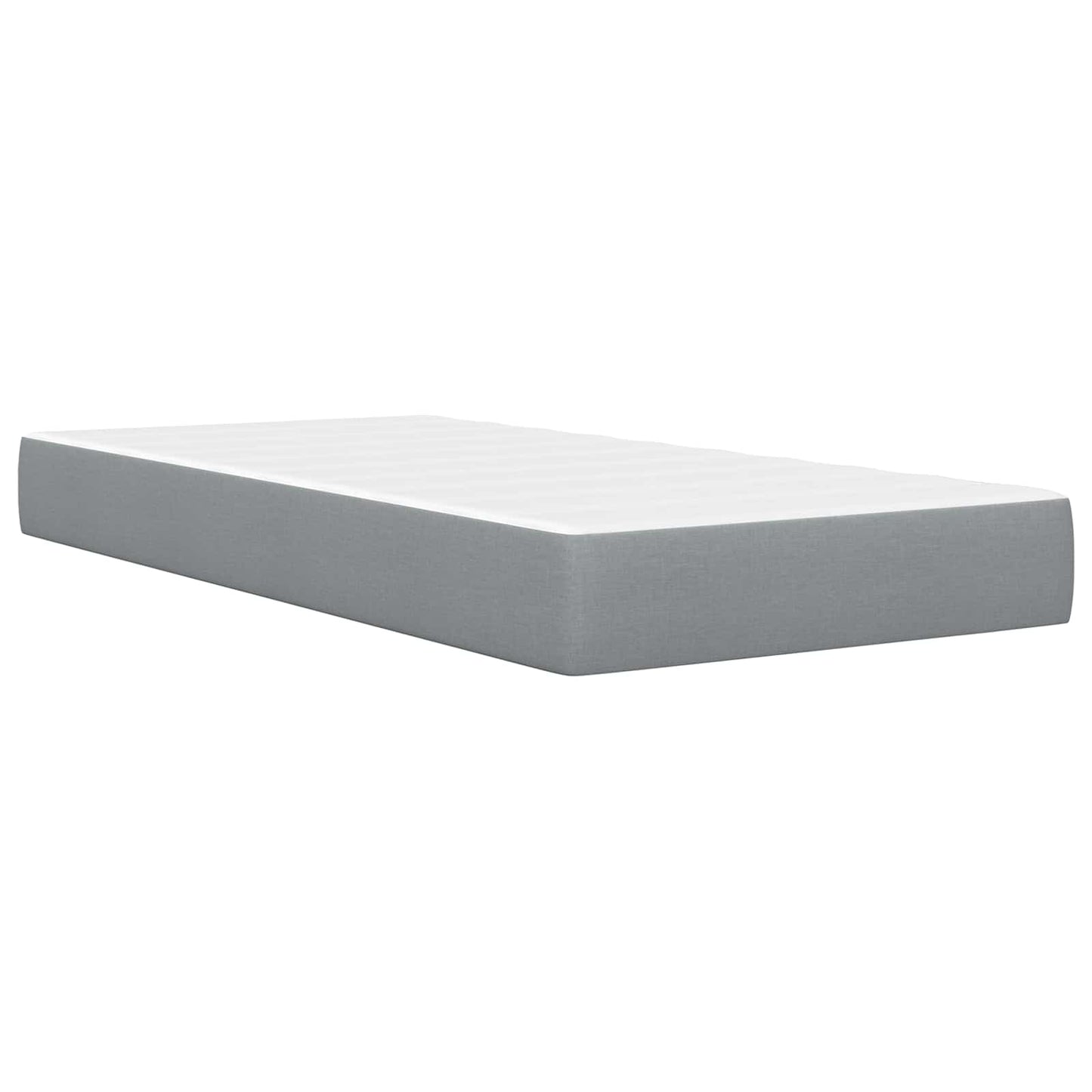 Bedframe met matras met hoofdeinde Polyester