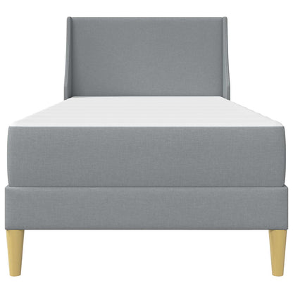 Bedframe met matras met hoofdeinde Polyester