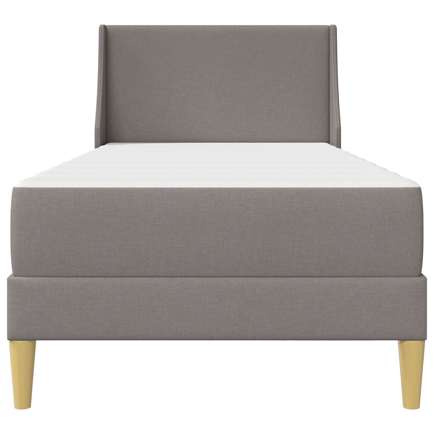 Bedframe met matras met hoofdeinde Polyester
