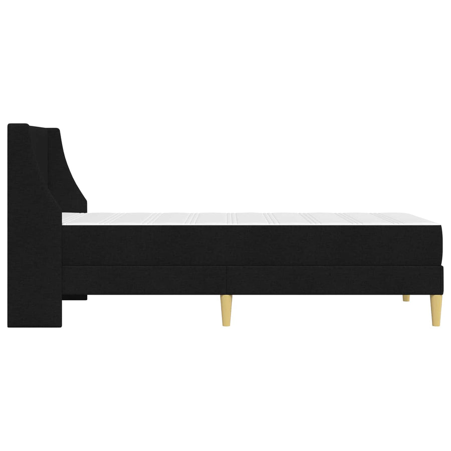 Bedframe met matras met hoofdeinde Polyester