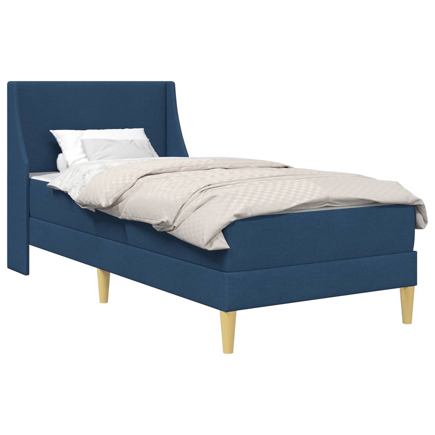 Bedframe met matras met hoofdeinde Polyester