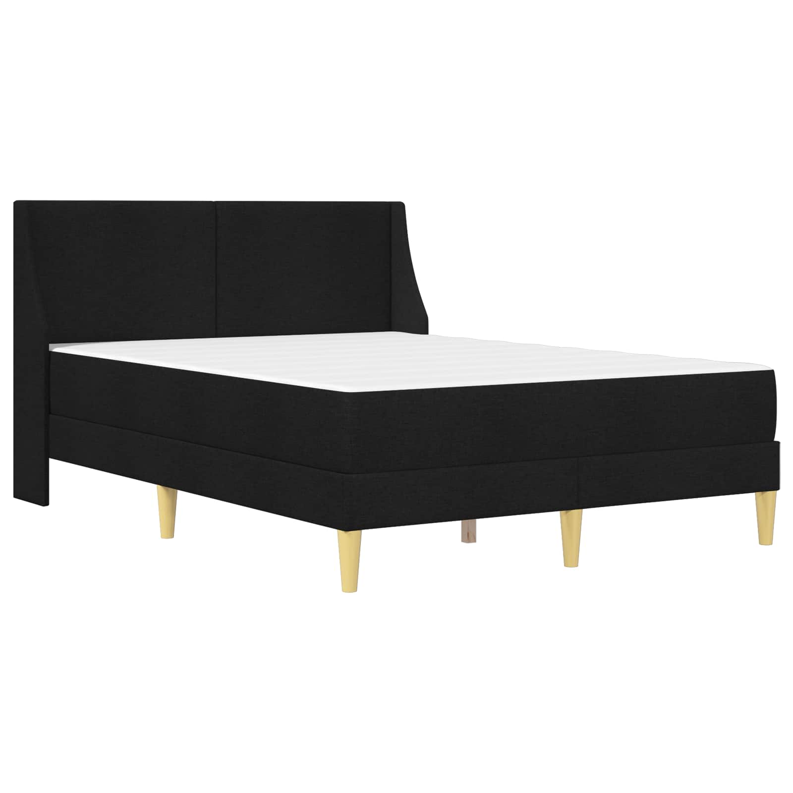 Bedframe met matras met hoofdeinde Polyester