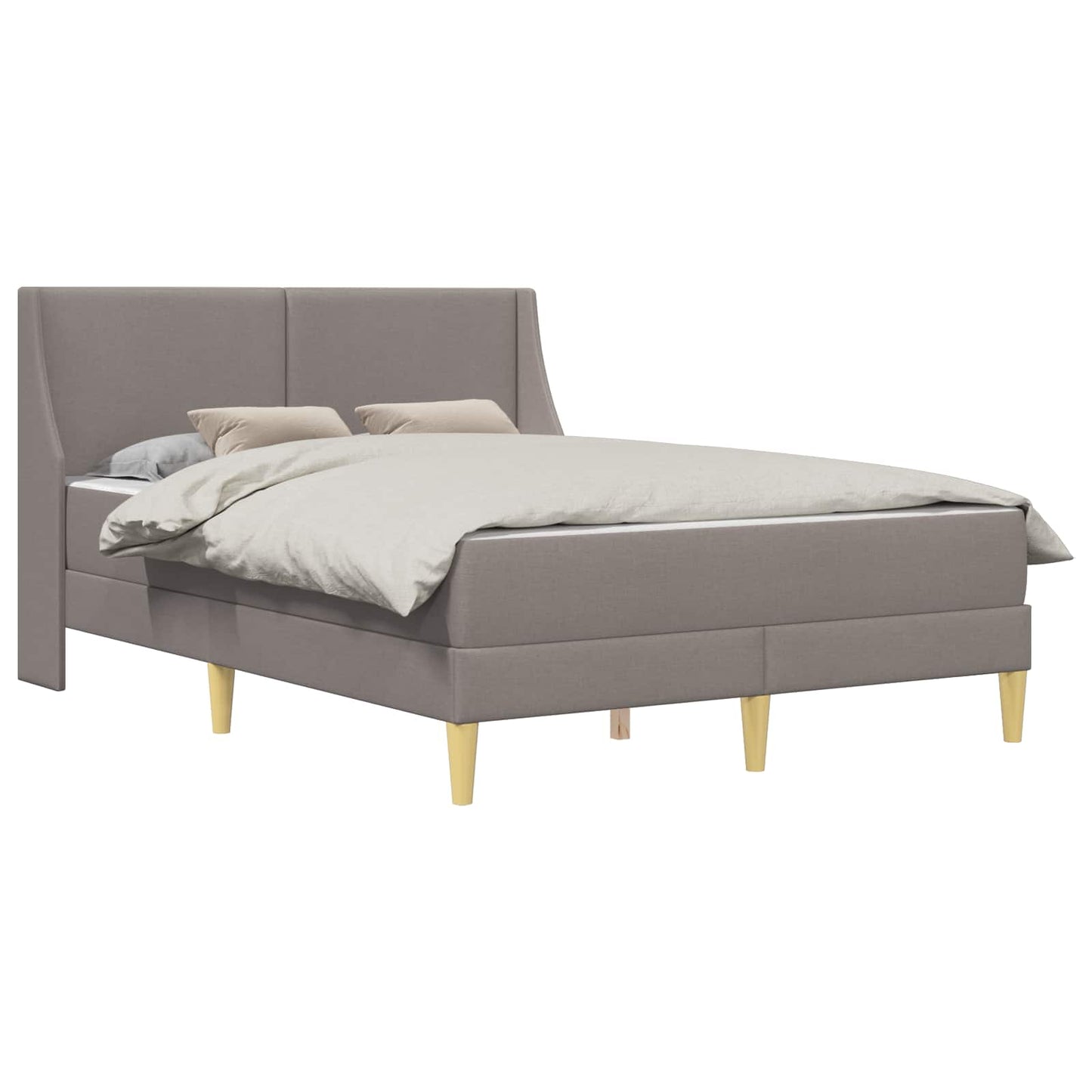 Bedframe met matras met hoofdeinde Polyester