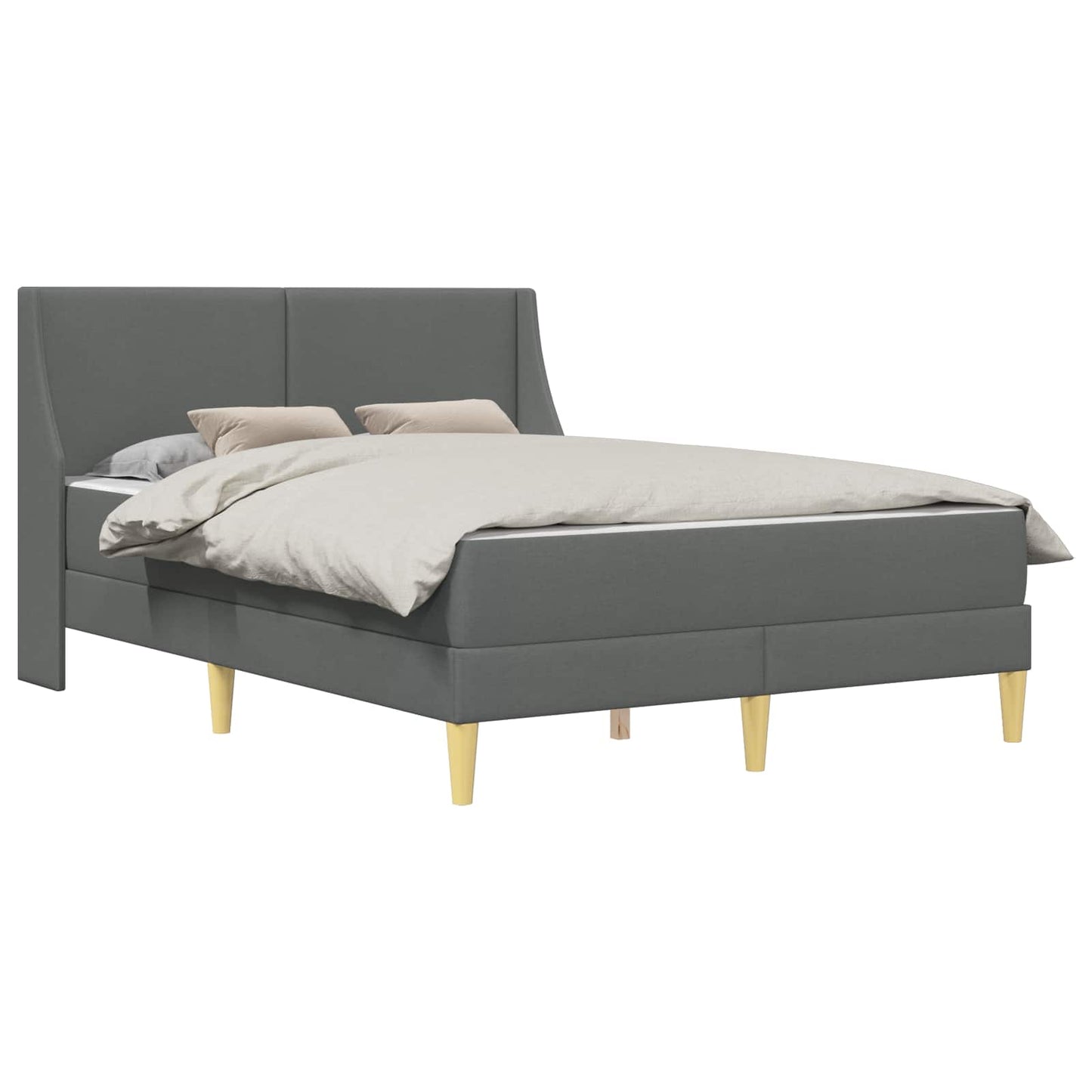 Bedframe met matras met hoofdeinde Polyester