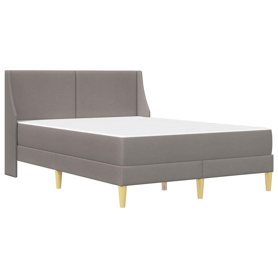 Bedframe met matras met hoofdeinde Polyester