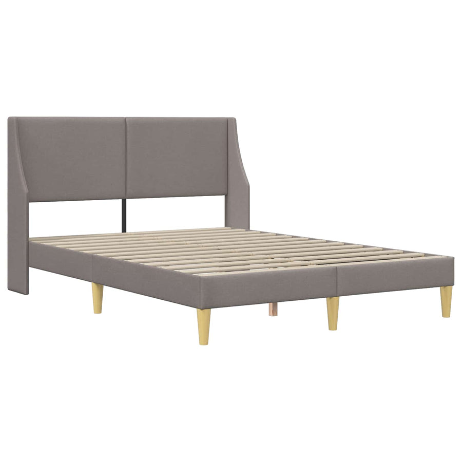 Bedframe met matras met hoofdeinde Polyester