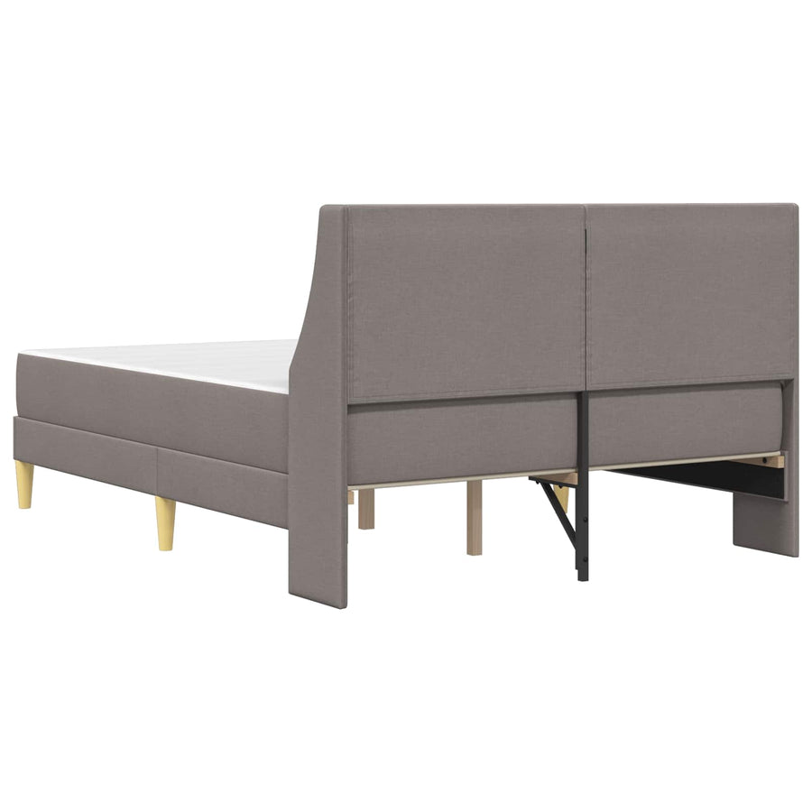 Bedframe met matras met hoofdeinde Polyester