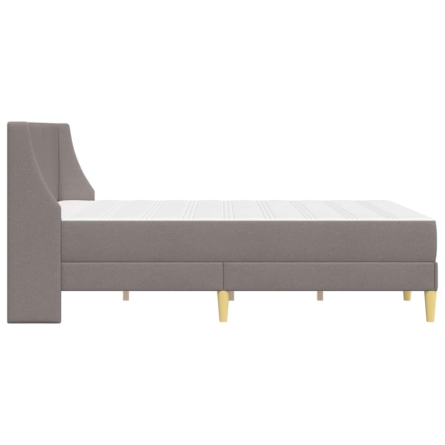 Bedframe met matras met hoofdeinde Polyester