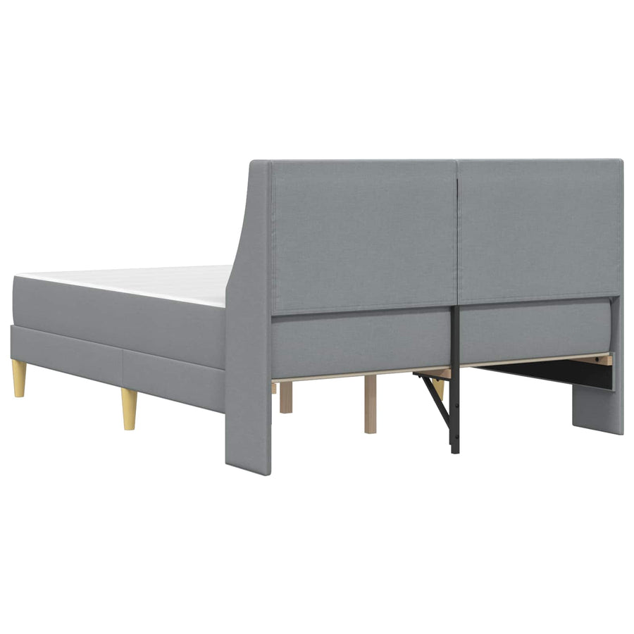 Bedframe met matras met hoofdeinde Polyester