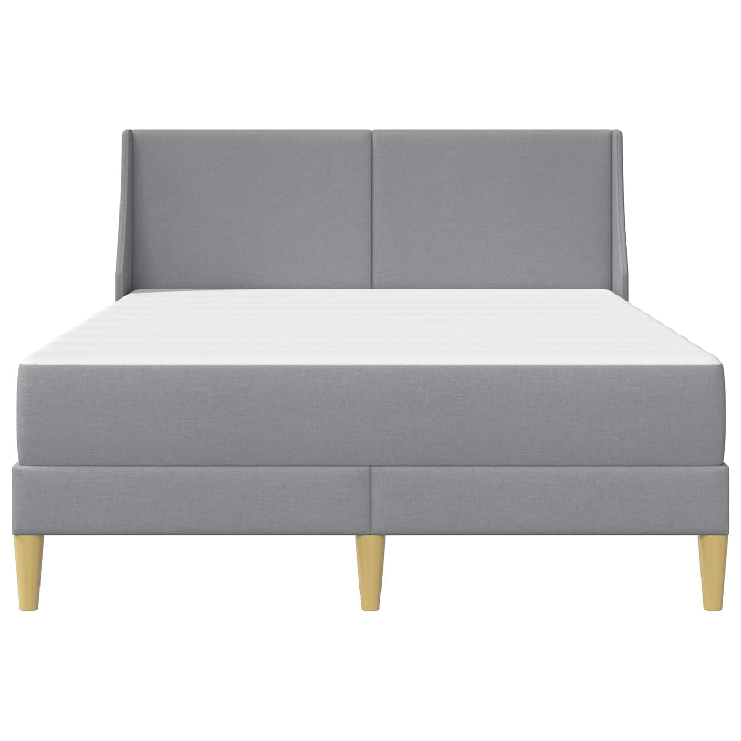 Bedframe met matras met hoofdeinde Polyester
