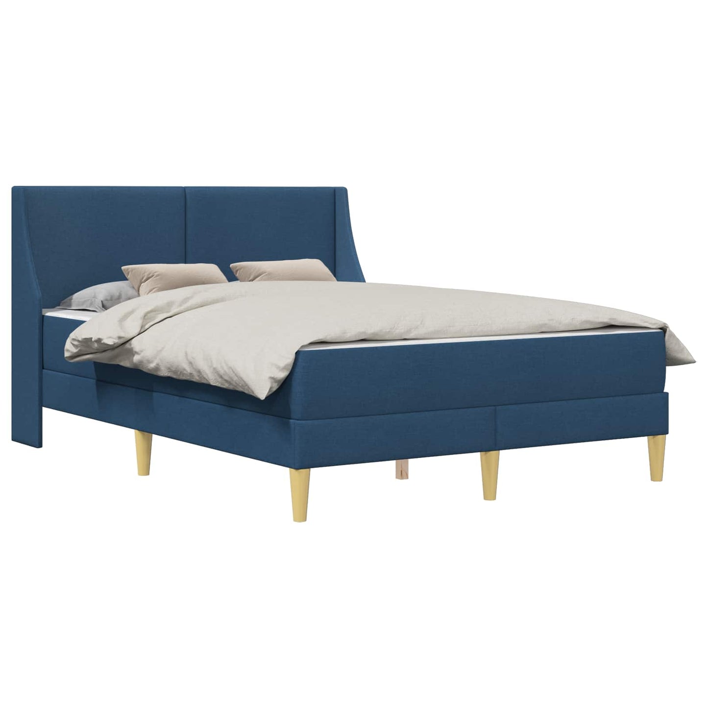 Bedframe met matras met hoofdeinde Polyester